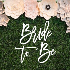 bride to be wood backdrop sign, customized bride to be wood sign (24" wide)