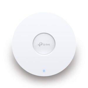 tp-link eap670 | omada wifi 6 ax5400 wireless 2.5g ceiling mount access point | support-mesh, ofdma, seamless roaming, he160 & mu-mimo | sdn integrated |cloud access & omada app | poe+ powered, white