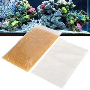 500ML Water Softener Resin Media,Aquarium Water Softener Pillow Exchange Filter Reducer Water Softener Resin for Well Water or City Water