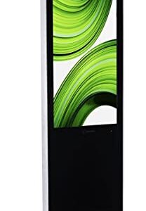 Displays2go 43" Rolling Digital Kiosk, Android 7.1 OS, Plug & Play Connectivity - Black (DGSNFSTCH43)