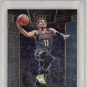 Graded 2018-19 Panini Select Trae Young #45 Concourse Rookie RC Basketball Card PSA 10 Gem Mint