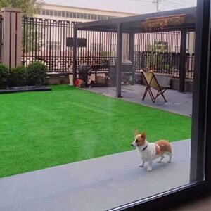 Artificial Grass Turf for Pet Dogs 3' x 5', FREADEM Fake Grass Lawn with Drain Holes, Indoor Outdoor Synthetic Grass Mat for Garden Gym Patio Balcony Playground Backyard, Height 0.8 Inch