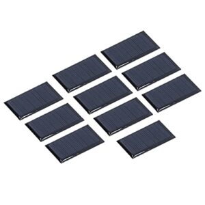 10pcs Small Solar Cell 0.15W 5V Mini Power Solar Cells Weather Resistant DIY Solar Panel Module for Science Projects Toy Light