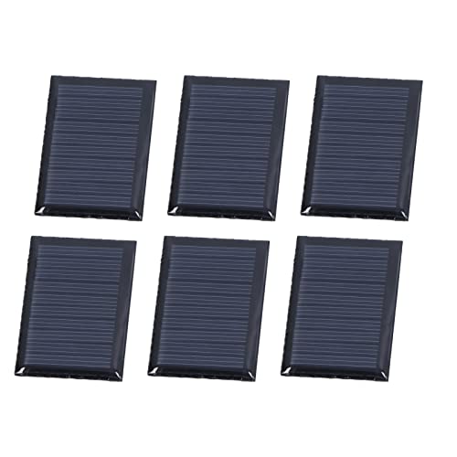 10pcs Small Solar Cell 0.15W 5V Mini Power Solar Cells Weather Resistant DIY Solar Panel Module for Science Projects Toy Light