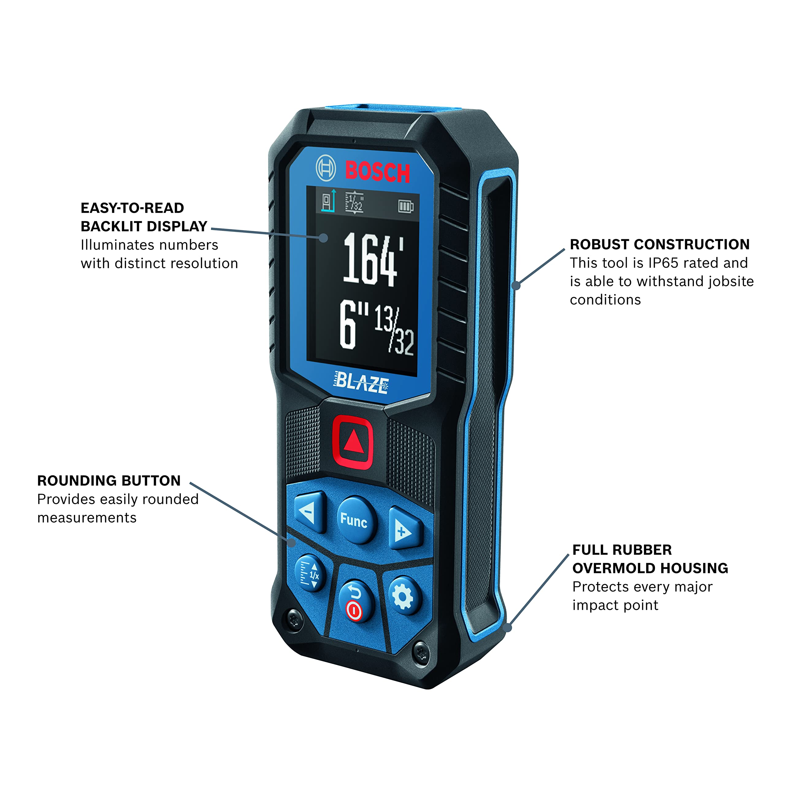 BOSCH GLM165-22 Blaze™ 165 Ft. Laser Measure