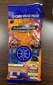 2020-21 panini illusions nba basketball cello value pack factory sealed