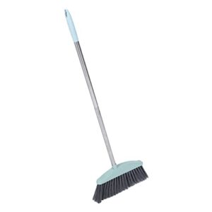 yarnow outdoor broom indoor broom, angle broom with long broomstick for easy sweeping, great use for home kitchen room office lobby floor