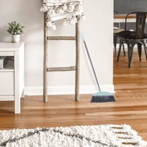 YARNOW Outdoor Broom Indoor Broom, Angle Broom with Long Broomstick for Easy Sweeping, Great Use for Home Kitchen Room Office Lobby Floor