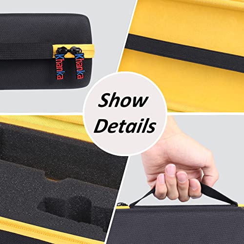 Khanka Hard Carrying Case Replacement for DEWALT DCF682N1 / DCF680N2 8V MAX Cordless Screwdriver Kit, Gyroscopic, Case Only