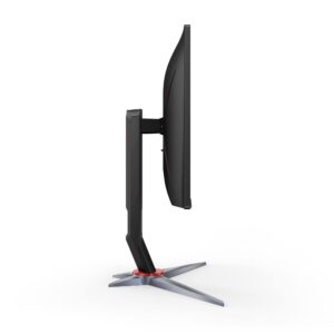 AOC Gaming 24G2S 24” Frameless Gaming Monitor, Full HD 1920x1080, 165Hz 1ms, Adaptive-Sync, Height Adjustable Stand, Black