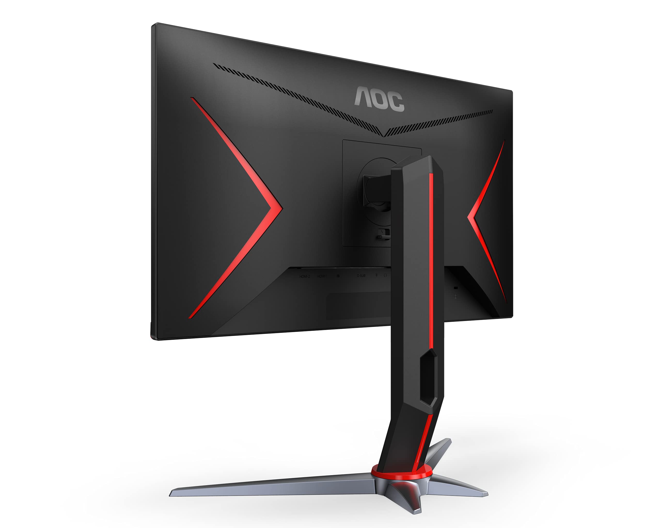 AOC Gaming 24G2S 24” Frameless Gaming Monitor, Full HD 1920x1080, 165Hz 1ms, Adaptive-Sync, Height Adjustable Stand, Black