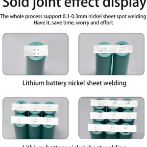 Spot Welder Control Board, 6 Gear Adjustable Spot Welding Machine Lithium Battery Control Board Kit DIY 18650/26650 Batteries, Portable Mini Handheld Welder, Spot Welder PCB Circuit Board (100-900A)