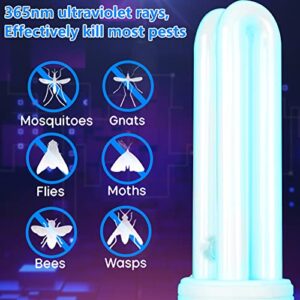 Bug Zapper Light Bulb,Homesuit 15W U Type Bug Zapper Replacement Bulb, Bug Zapper Light 2U15W for Original Homesuit 15W/18W Bug Zapper