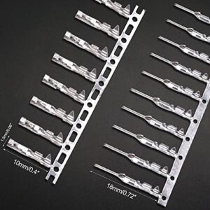 Twidec/600PCS 2.54mm dupont connector kit 1/2/3/4/5/6/7 Pin Housing Connector With 2.54 Male and Female Dupont Terminals Connectors And Wire Terminal Crimping Pliers Dupont Crimping Tools