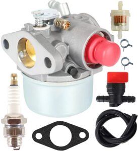pro chaser 640117 carburetor replaces for yard machines 24a-463b129 21a-415-118 replaces craftsman 247.795850 580.327122 580.329120 fits oh195xa oh195ea ohh50 ohh55 ohh60 ohh65 5.5hp engine