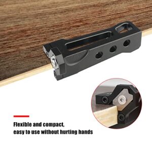 Woodworking Edge Trimmer, Aluminium Edge Banding Arc Trimming Manual Planer Woodworking Blade Edge Corner Planer Wood Chamfering Fillet Scraper Board Deburring Tool