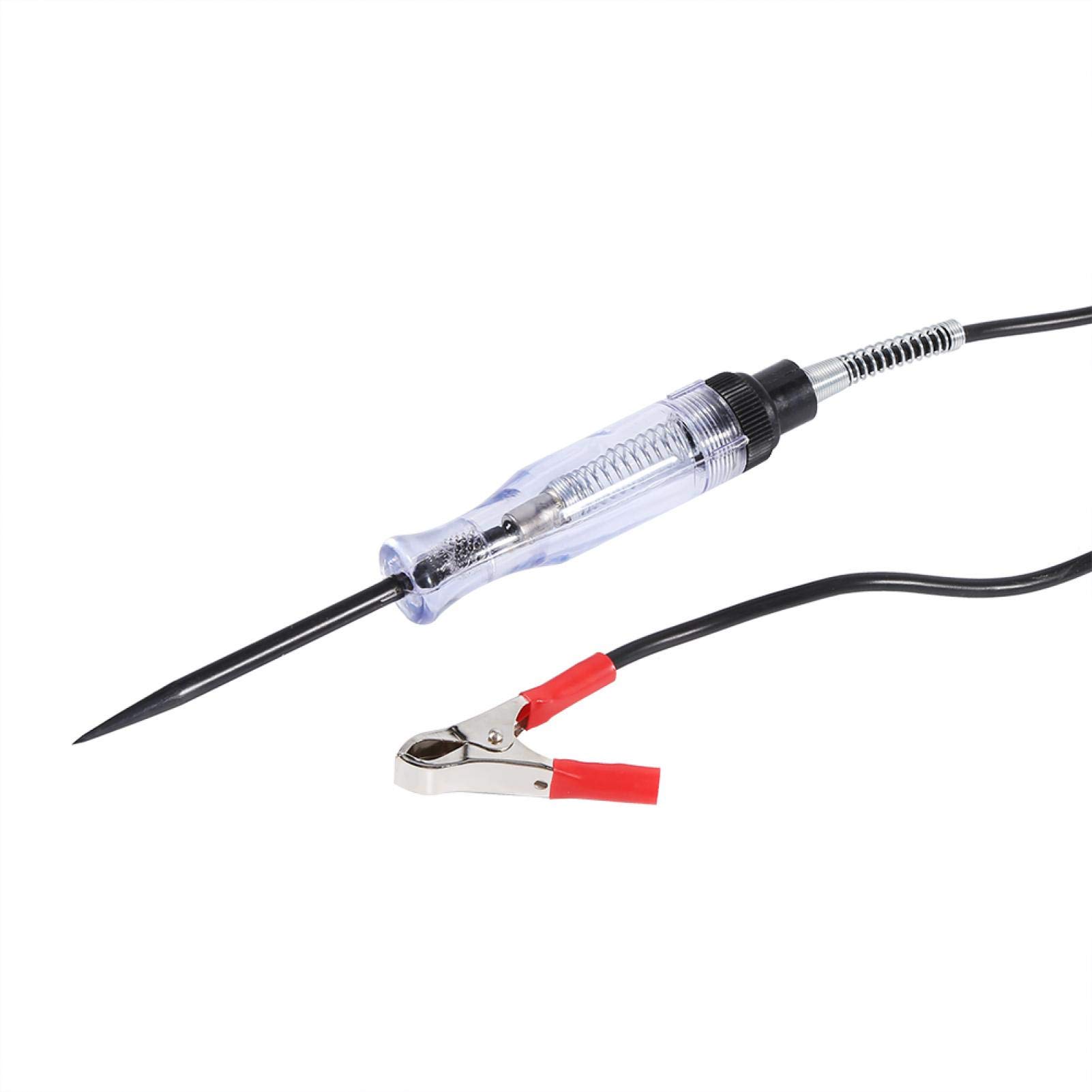 Test Light Automotive, 6V 12V 24V DC Auto Car Truck Voltage Circuit Tester Long Probe Pen Li