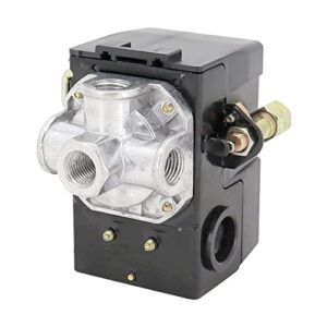 lf10-4h pressure switch, 4 port air compressor pressure switch replacement control npt1/4 95-125 psi 20a