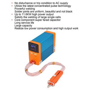 Pulses Spot Welder, Capacitor Energy Storage Welding Machine AC100‑240V for Mobile Power Sources(US Plug)