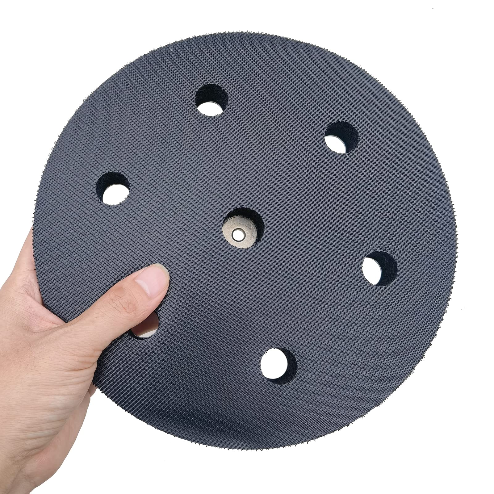 Toromp 9 Inch 6 Hole Soft Hook and Loop Replacement Sander Pad for 9" Orbital Drywall Sander