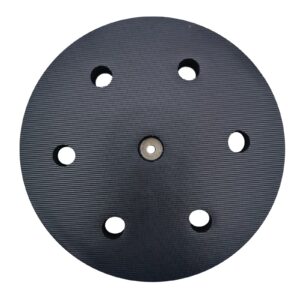 Toromp 9 Inch 6 Hole Soft Hook and Loop Replacement Sander Pad for 9" Orbital Drywall Sander