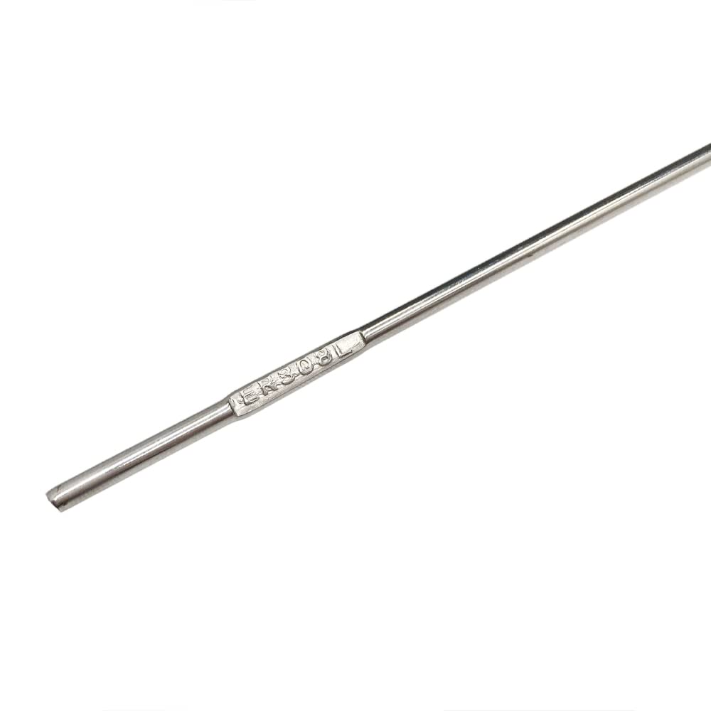 ER308L Stainless Steel TIG Welding Rods 36'' 1LB Tube Brazing Rod 914mm 0.45kg (0.045'' x 36'' 1LB)