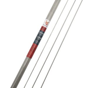 ER308L Stainless Steel TIG Welding Rods 36'' 1LB Tube Brazing Rod 914mm 0.45kg (0.045'' x 36'' 1LB)