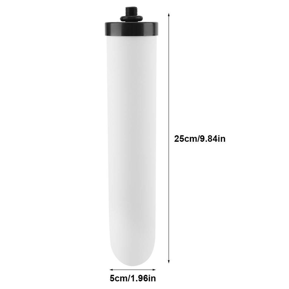 Water Filter Element,Replacement Filter, Ceramic Water Filter Element, Reduces Heavy Metals, Bad Taste For Countertop Gravity Water Filtration Systems