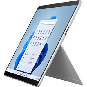 microsoft surface pro x 1x8-00001 13" tablet 512gb wifi + 4g lte fully unlocked sq2 1.8ghz, platinum