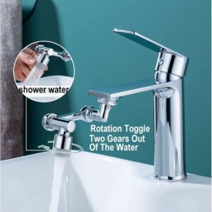 1080° swivel faucet,Sink Extender,Faucet Swivel,Faucet Nozzle,Rotable Faucet Adapter