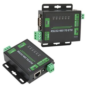 GUPE Industrial RS232485 to ETH, RS232RS485 to Ethernet Converter MDIMDIX Ethernet Interface 32bit ARM Processor Low Power for Computer Accessories