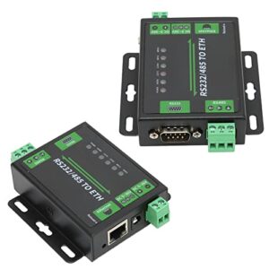 GUPE Industrial RS232485 to ETH, RS232RS485 to Ethernet Converter MDIMDIX Ethernet Interface 32bit ARM Processor Low Power for Computer Accessories