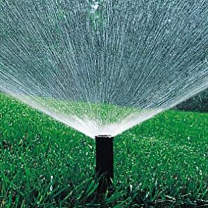 Rain Bird 1804NPPRS Pressure Regulating (PRS) Professional Non-Potable Water Pop-Up Sprinkler, Adjustable 0° to 360° Pattern, 8' - 15' Spray Distance, 4" Pop-up Height, Purple Cap