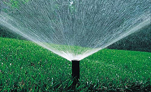 Rain Bird 1804NPPRS Pressure Regulating (PRS) Professional Non-Potable Water Pop-Up Sprinkler, Adjustable 0° to 360° Pattern, 8' - 15' Spray Distance, 4" Pop-up Height, Purple Cap