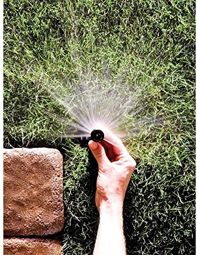 Rain Bird 1804NPPRS Pressure Regulating (PRS) Professional Non-Potable Water Pop-Up Sprinkler, Adjustable 0° to 360° Pattern, 8' - 15' Spray Distance, 4" Pop-up Height, Purple Cap