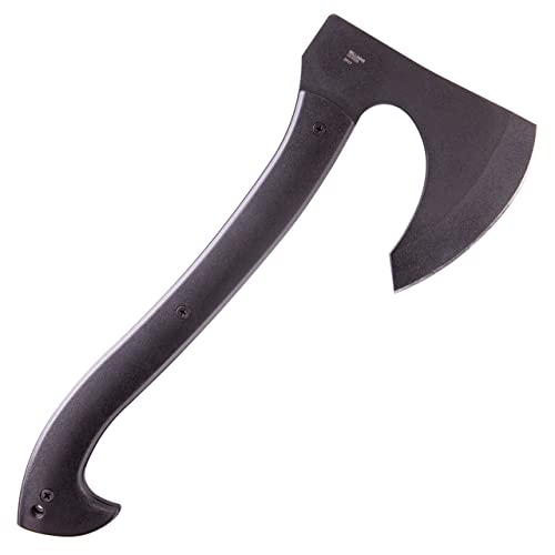 CRKT Skeggox Outdoor Tactical Axe: Full Tang SK-5 Plain Edge Axe w/Beard, Glass Reinforced Nylon Handle and Kydex Sheath 2917