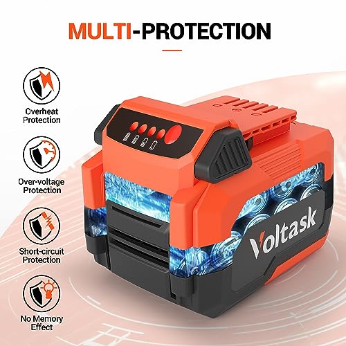 VOLTASK 20V 4.0AH Lithium-Ion Battery Replacement Cordless Snow Shovel SS-20D