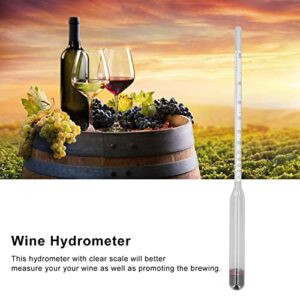 0-100 Degree Alcohol Meter Alcohol Hydrometer Liquor Test Concentration Meter