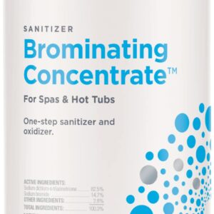 SpaGuard Brominating Concentrate 2lb Granular Hot Tub Bromine Sanitizer with Digital Spa Care Ebook (2lb)