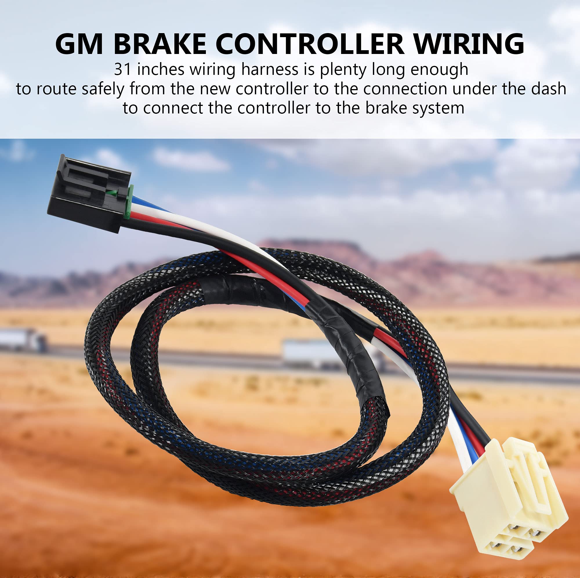 Oyviny Brake Controller Adapter 3016-P for 2014-2020 GM/Cadillac Escalade/GMC Sierra/Chevrolet Silverado/Chevrolet Suburban/Chevrolet Tahoe/GMC Yukon