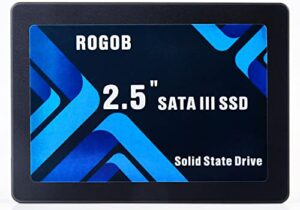 rogob 256gb sata iii 6gb/s ssd 2.5 inch 7mm (0.28") internal solid state hard drive for pc laptop ultrabook desktop