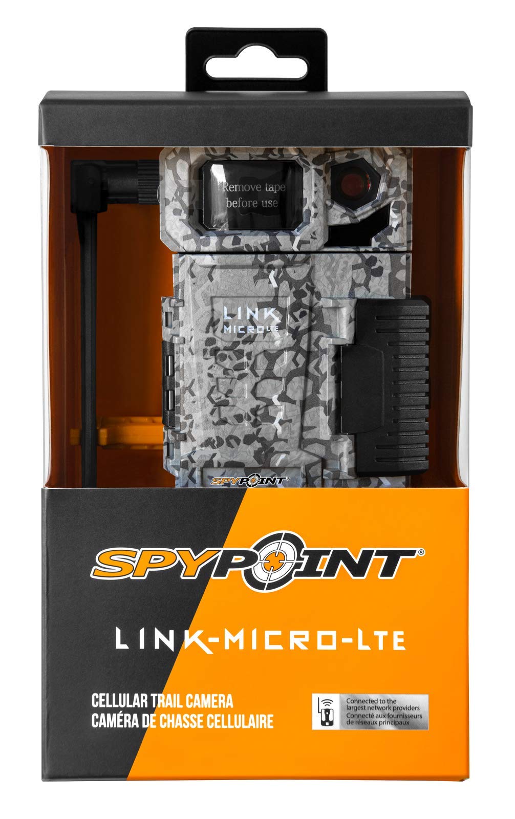 SPYPOINT Link-Micro-LTE Cellular Trail Cameras 10MP with Low-Glow and 32GB Micro SD Card (Link-Micro-LTE)