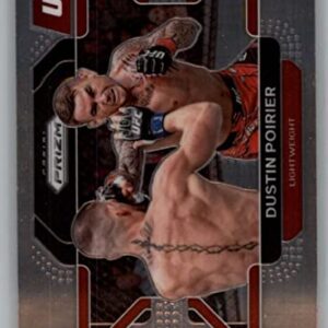 2022 Panini Prizm UFC #21 Dustin Poirier Official MMA Trading Card in Raw (NM or Better) Condition