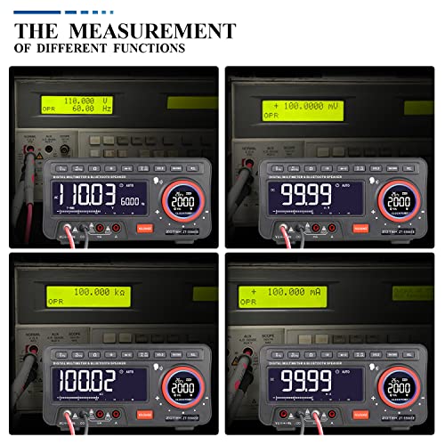 ZOTEK ZT-5566SE Desktop Multimeter, Multi Testers multimeter That integrates Work and Daily Life Multifunctional Diode Tester Resistance Meter