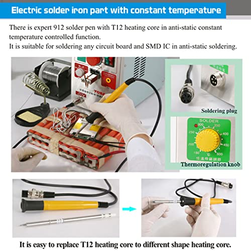 RCBDBSM 709AD+ 3.2KW Battery Spot Welder, Automatic Induction Pulse Welding Machine for 18650 14500 Lithium Batteries Battery Pack with Cooling System and LED Lighting