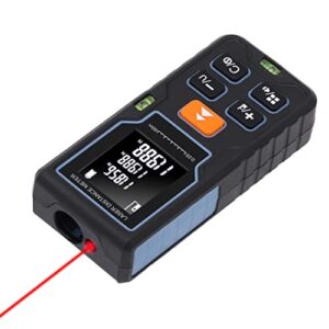 Laser Measurement Tool 196ft/60m Laser Tape Measure Laser Distance Measure Laser Measuring Tape Laser Distance Meter Laser Measuring Device Range Finder Digital Tape Measure with Laser