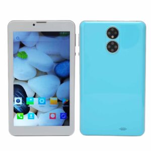 Lazmin112 for Android Tablet, 7in 1920 x 1080 IPS Screen Tablet Computer, 2GB RAM, 32GB Storage, Support WiFi, Bluetooth, Support TF Card Up to 128G, 3MP MP Camera(US Plug)