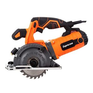 circular saw with laser guide 1000w 5-inch corded circular saws with 24t tct blade for woods, tile, soft metal and plastic