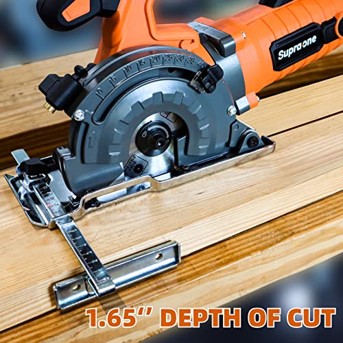 Circular Saw with Laser Guide 1000w 5-Inch Corded Circular Saws with 24T TCT blade for Woods, Tile, Soft Metal and Plastic