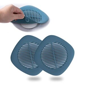 howoon hair catcher 2 pack, hair catcher shower drain, silicone drain catcher, easy to install suitable for kitchen, sink, bathroom, tub